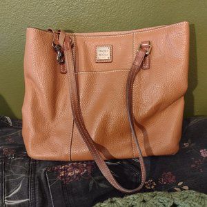 Dooney & Bourke Tan Leather Handbag Tote